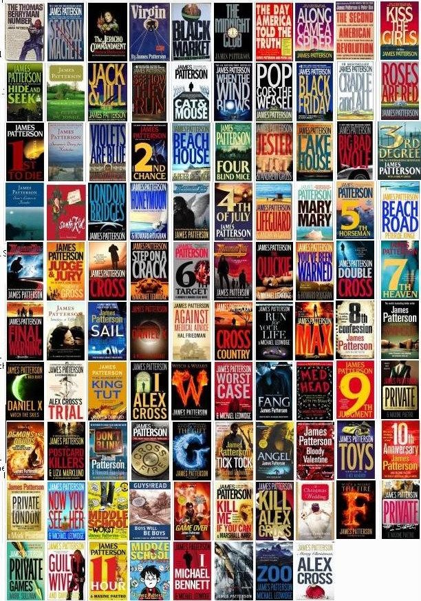 Poster of Patterson books